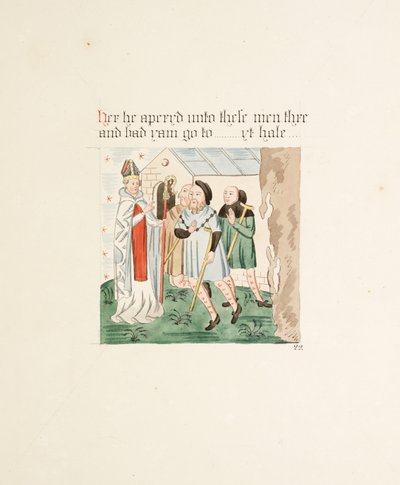 Ms. New Coll 380, f31r. Die Altertümer der Kathedrale von Saint Mary, Carlisle, gezeichnet von Robert Carlile, 1795 von Robert Carlile